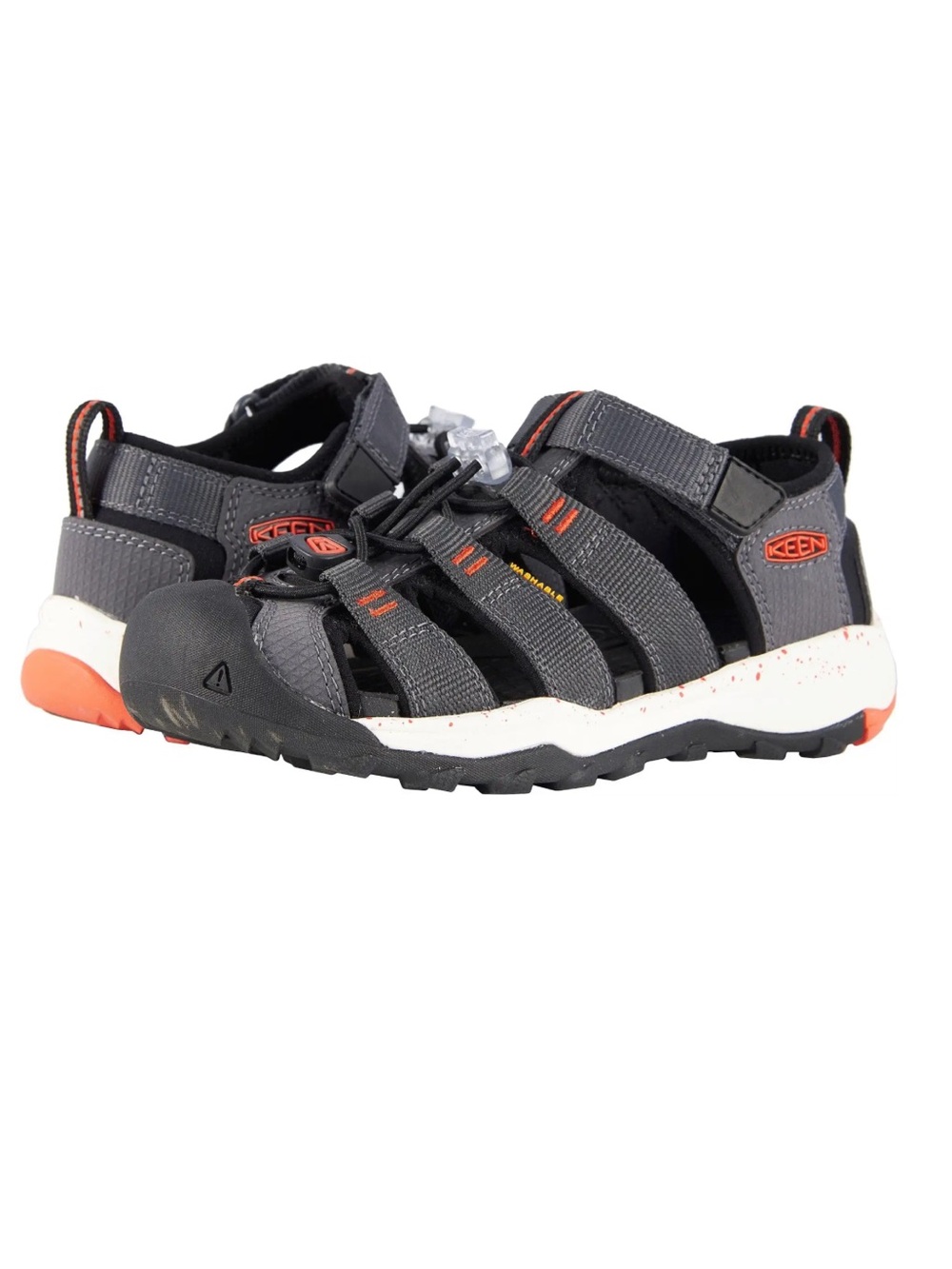 KEEN Newport Neo H2 Sandals - Black Grey Kid’s Size 2